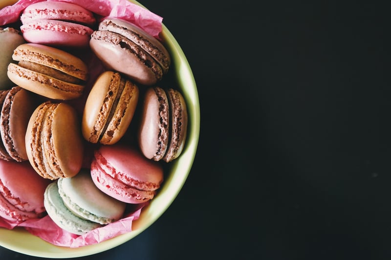 Mermaid Macarons